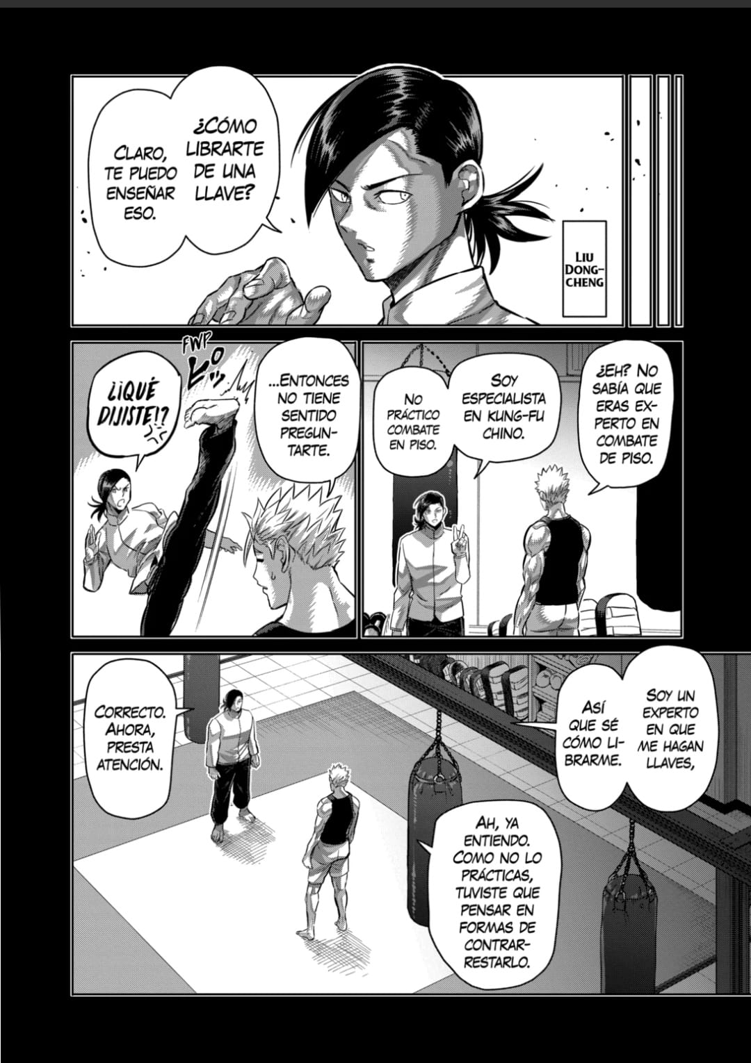 Kengan Omega Capitulo 176: Los Tres página 12