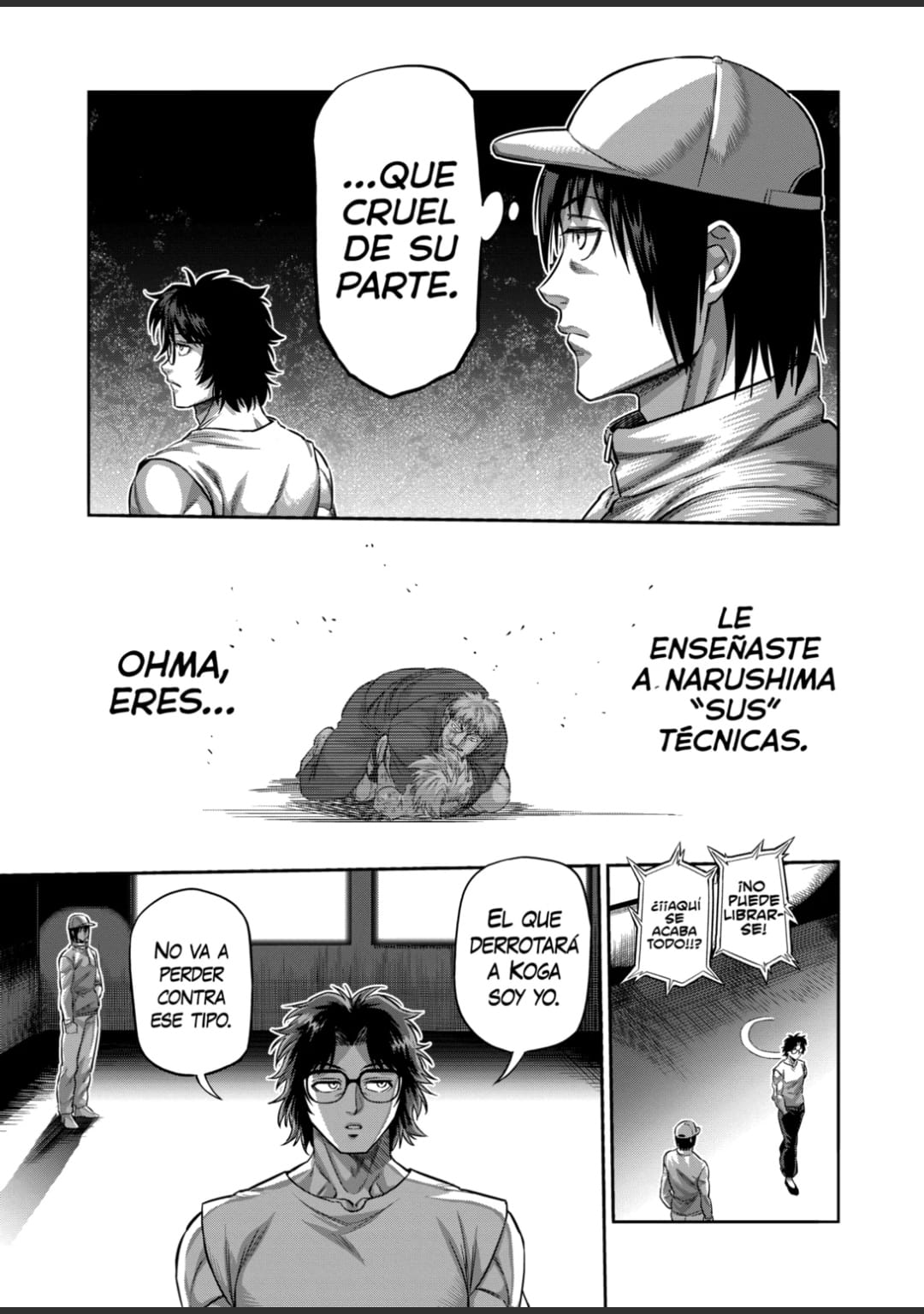 Kengan Omega Capitulo 176: Los Tres página 15