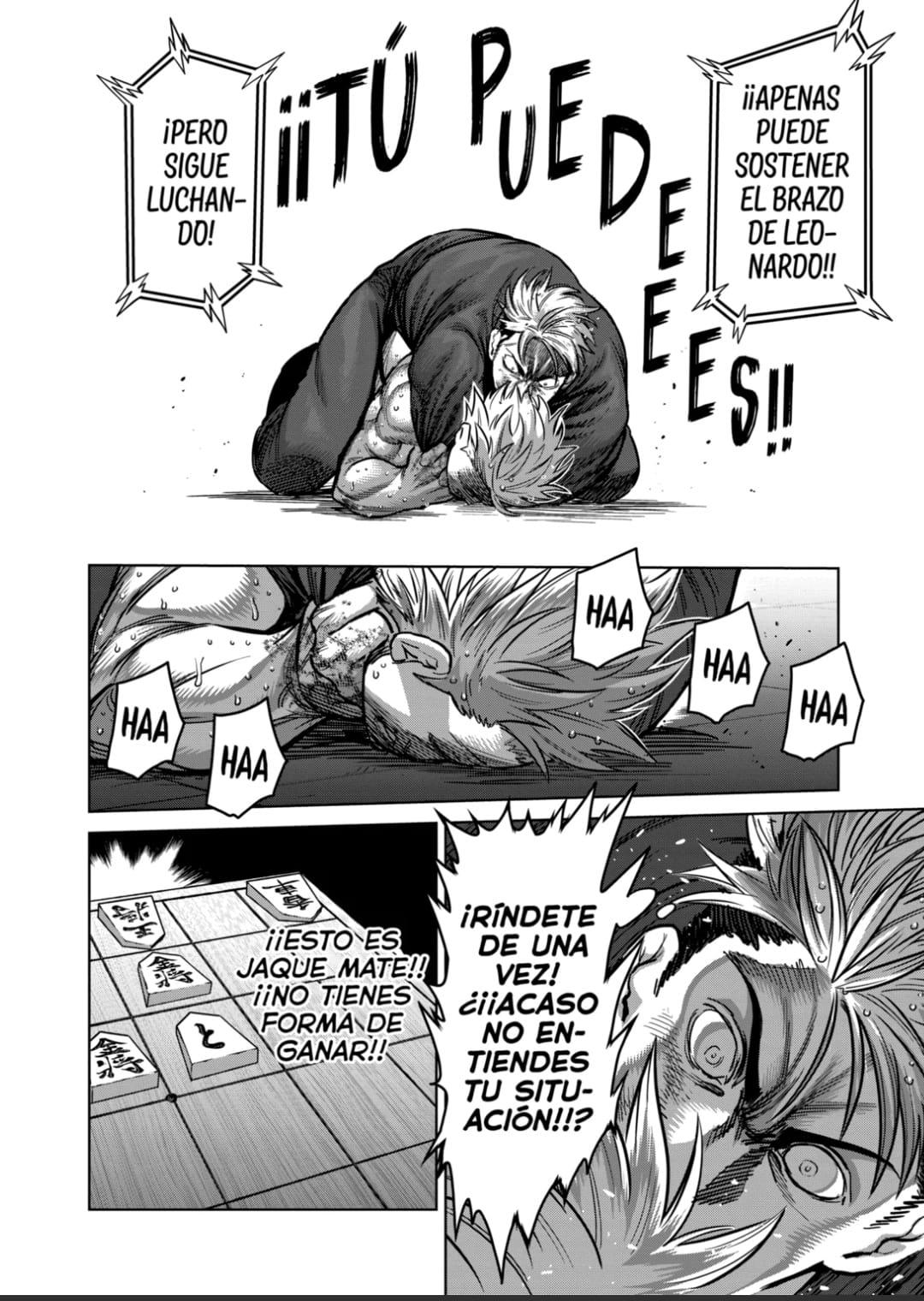 Kengan Omega Capitulo 176: Los Tres página 16