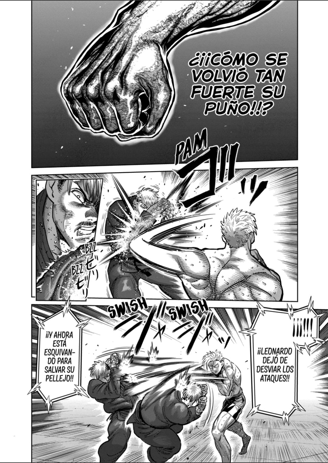 Kengan Omega Capitulo 176: Los Tres página 8