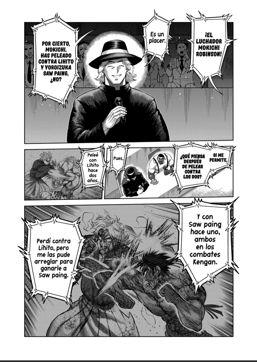 Kengan Omega Capitulo 184 página 5