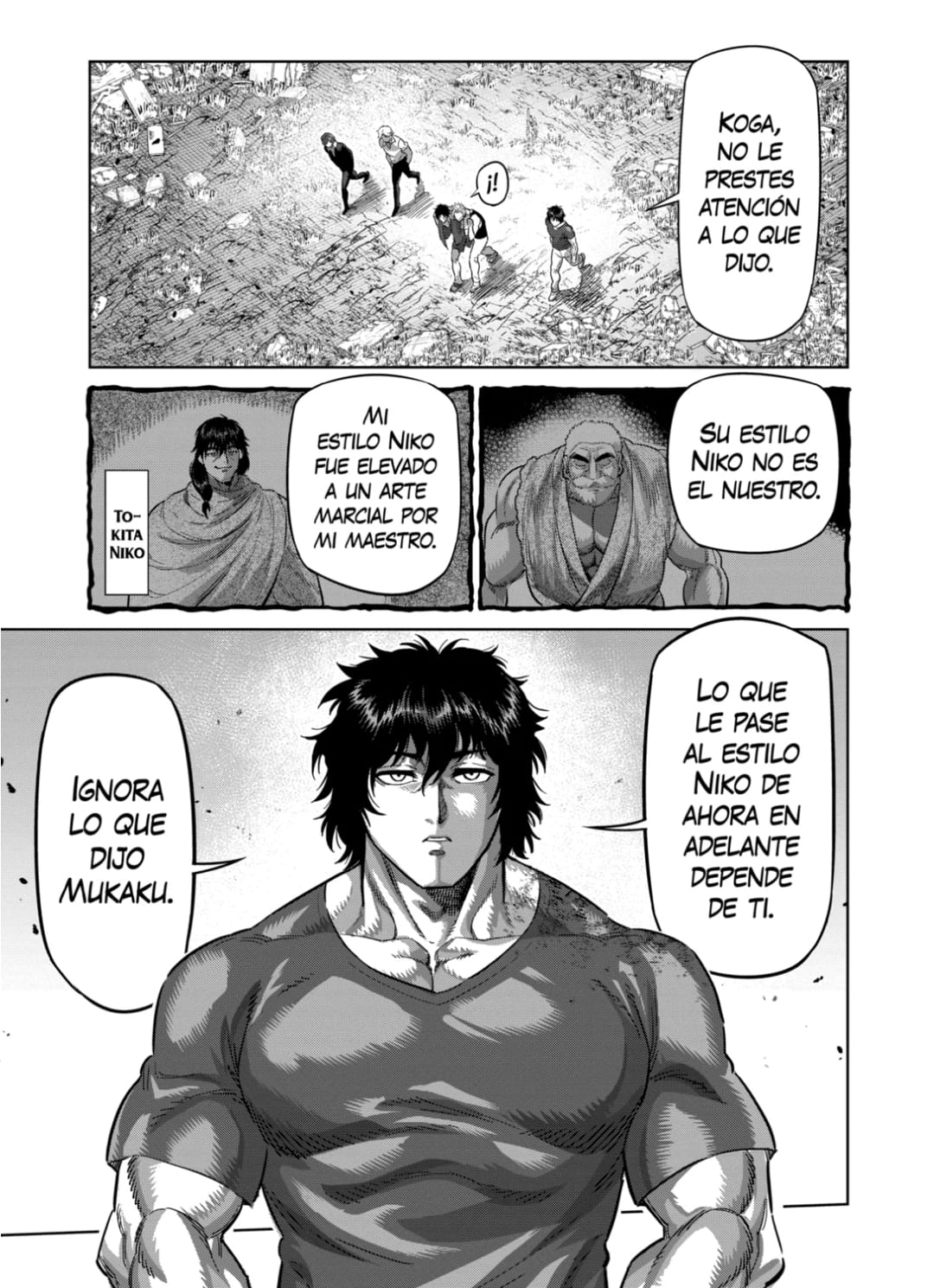 Kengan Omega Capitulo 214 página 9