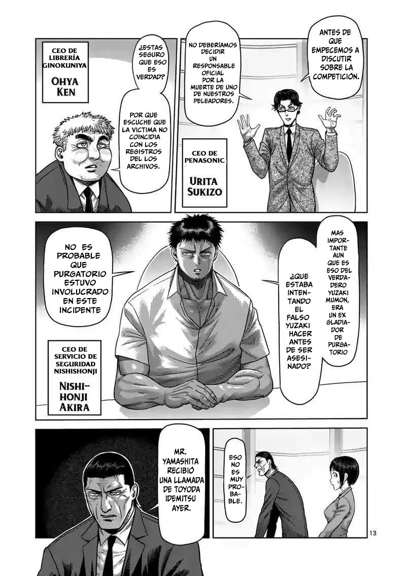 Kengan Omega Capitulo 24: ¿Novela policíaca? página 14
