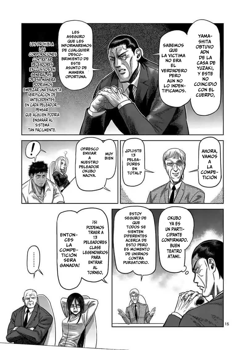 Kengan Omega Capitulo 24: ¿Novela policíaca? página 16
