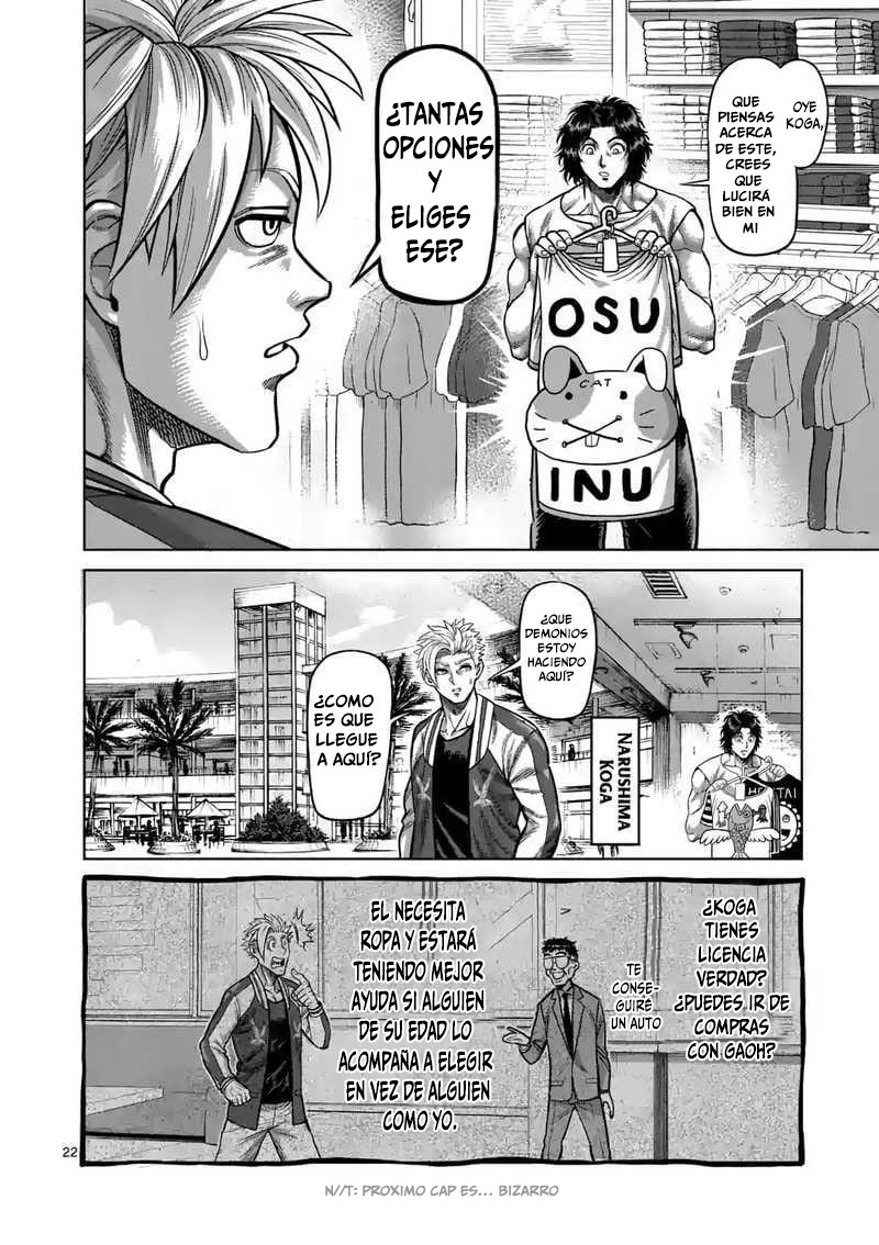 Kengan Omega Capitulo 24: ¿Novela policíaca? página 23