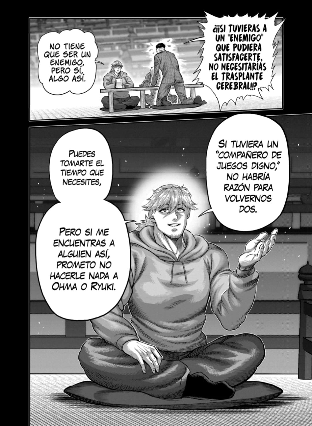 Kengan Omega Capitulo 258 página 8