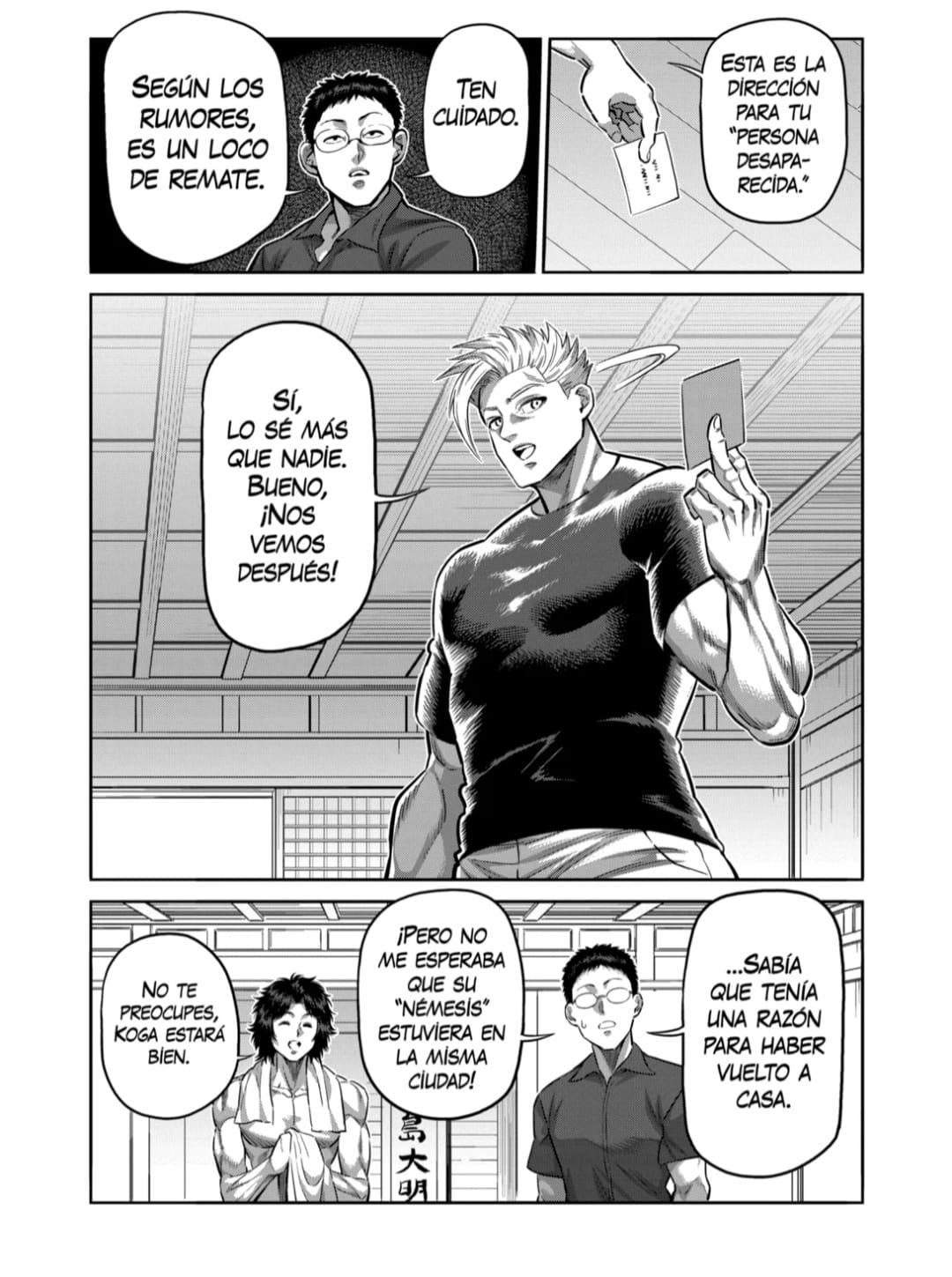 Kengan Omega Capitulo 285 página 10