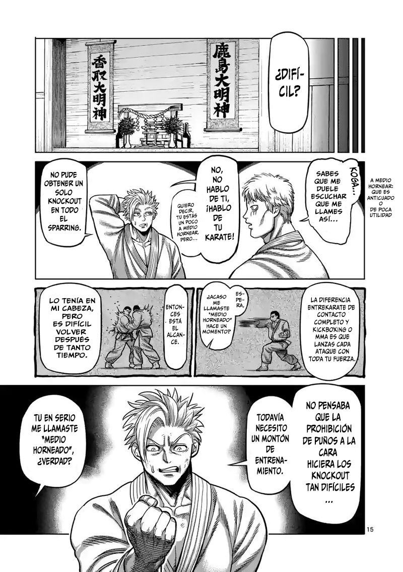 Kengan Omega Capitulo 29: Persecución página 16