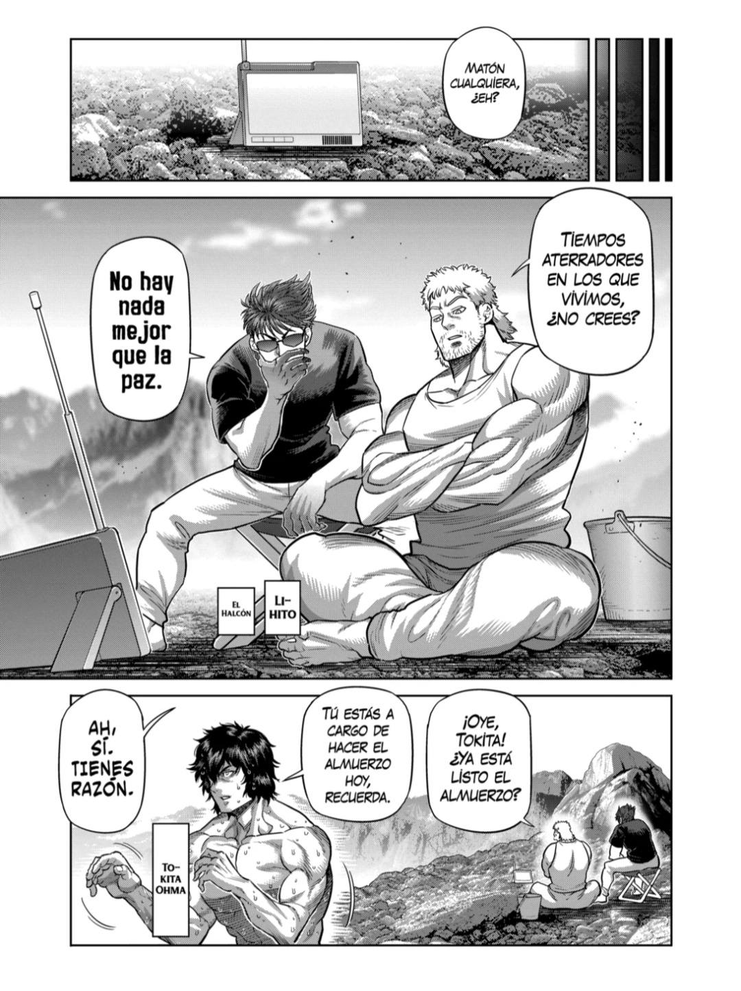Kengan Omega Capitulo 306 página 3