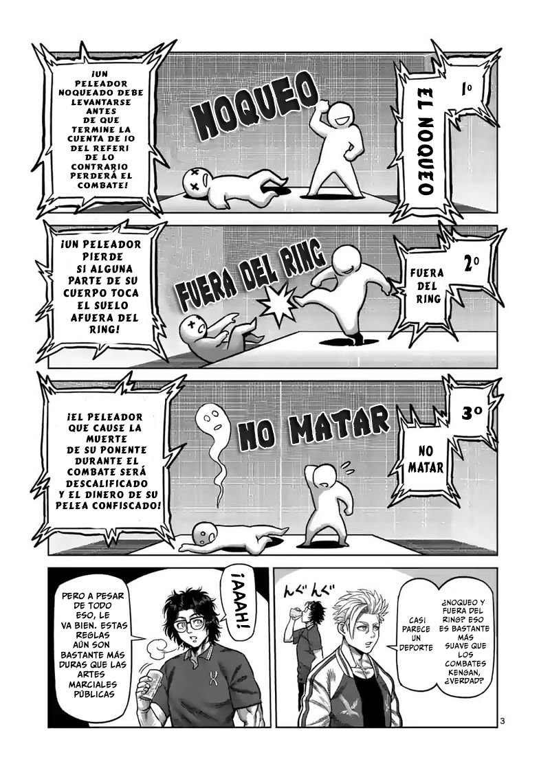Kengan Omega Capitulo 31: Representantes del Purgatorio página 4