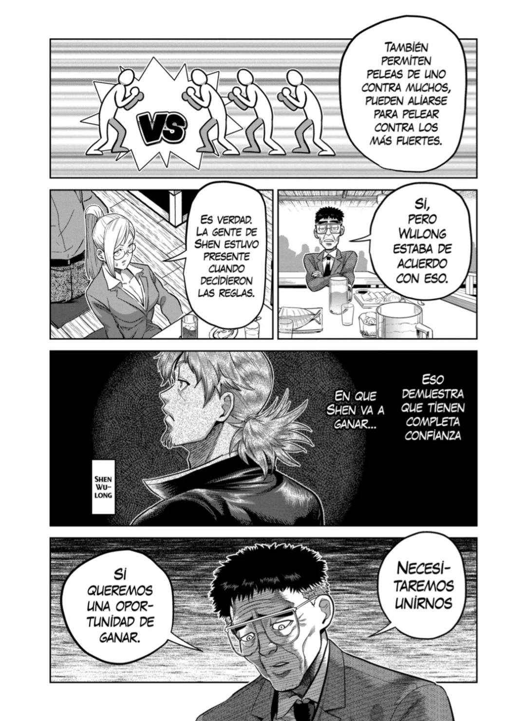 Kengan Omega Capitulo 318 página 12