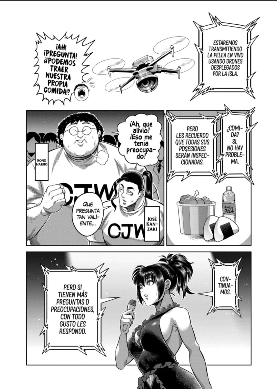 Kengan Omega Capitulo 318 página 8
