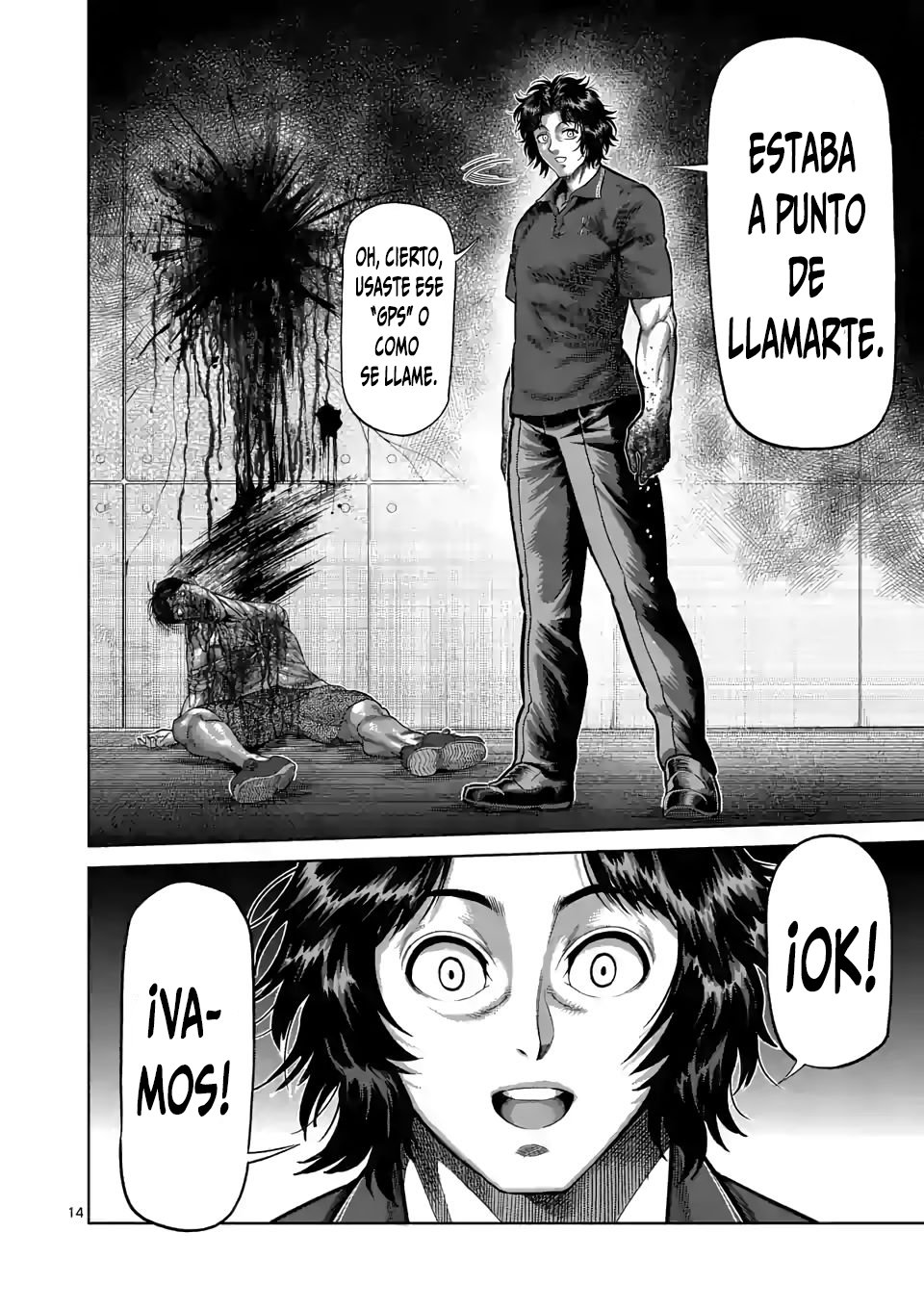 Kengan Omega Capitulo 33: Dos días mas página 15