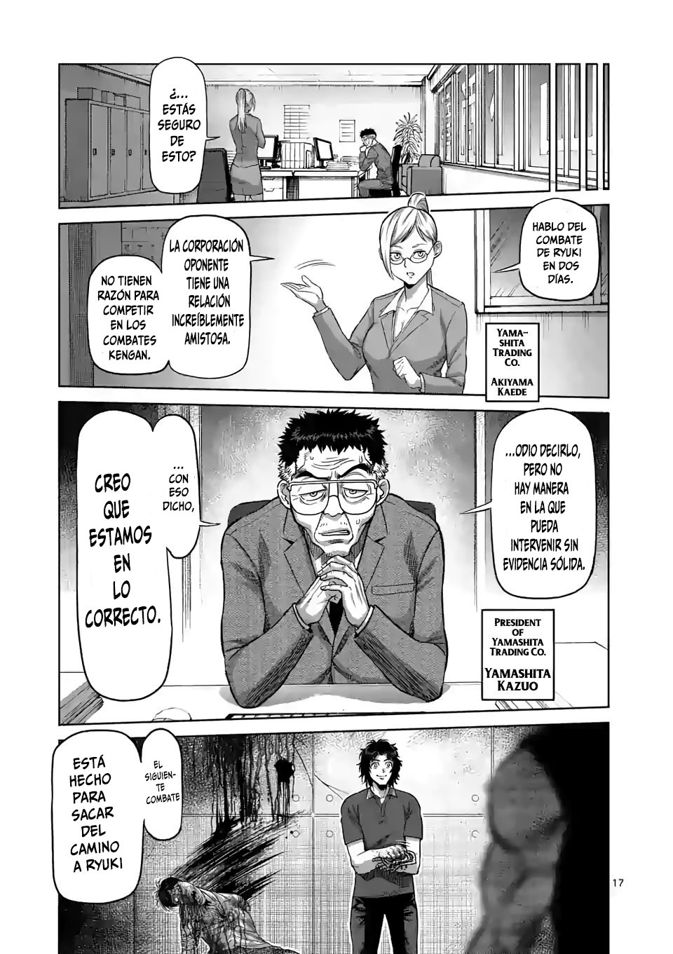 Kengan Omega Capitulo 33: Dos días mas página 18