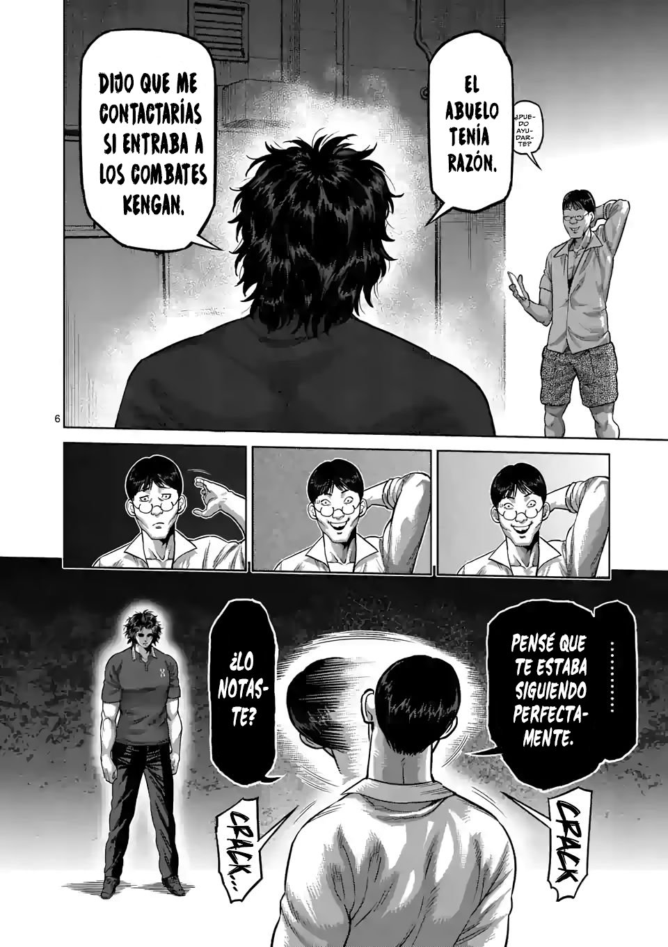 Kengan Omega Capitulo 33: Dos días mas página 7