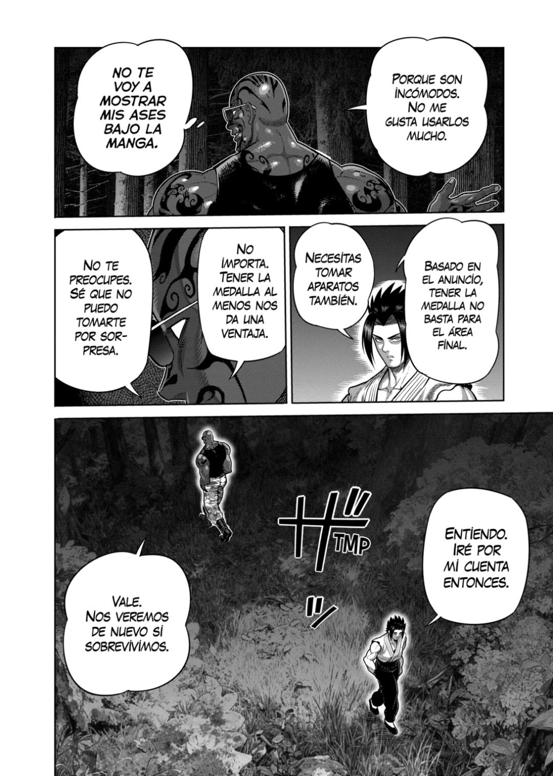 Kengan Omega Capitulo 351 página 3
