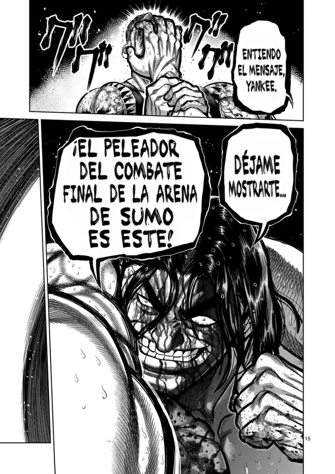 Kengan Omega Capitulo 365 página 16