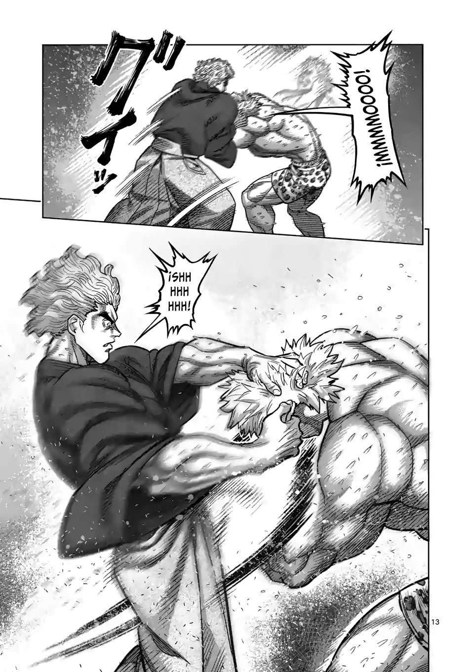 Kengan Omega Capitulo 43: Mokichi vs. Rihito página 13