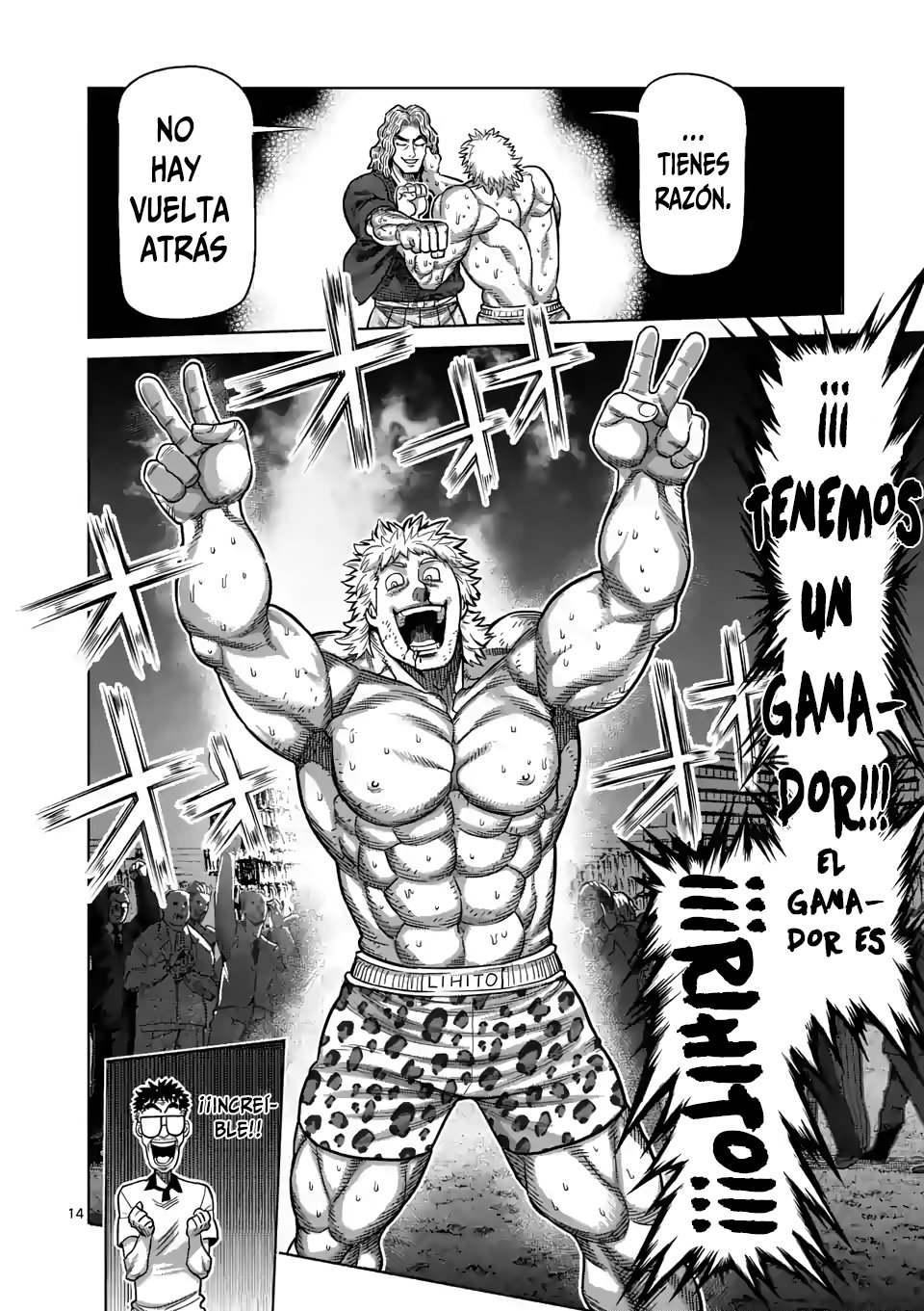 Kengan Omega Capitulo 44: El cachorro de león aúlla página 15