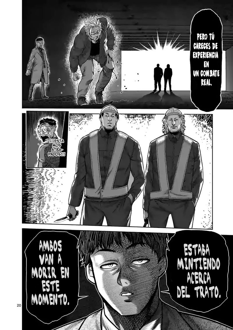 Kengan Omega Capitulo 49: Vs. Worm página 21