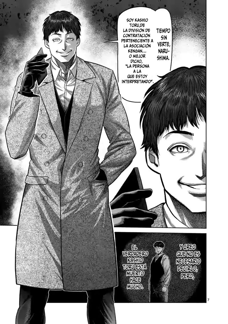 Kengan Omega Capitulo 49: Vs. Worm página 8
