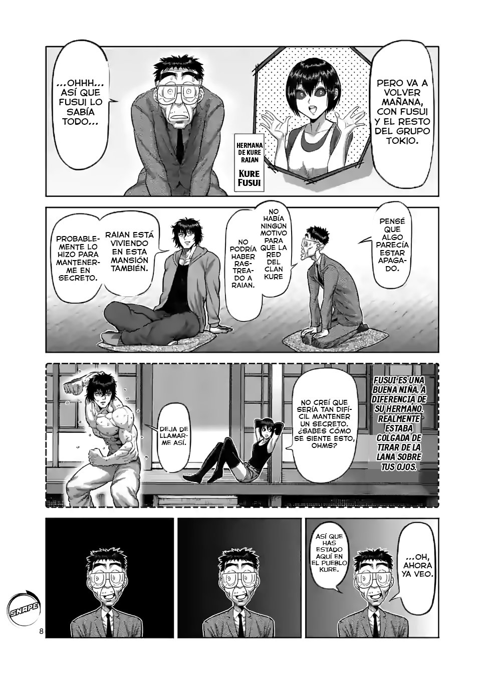 Kengan Omega Capitulo 53: La Villa página 10