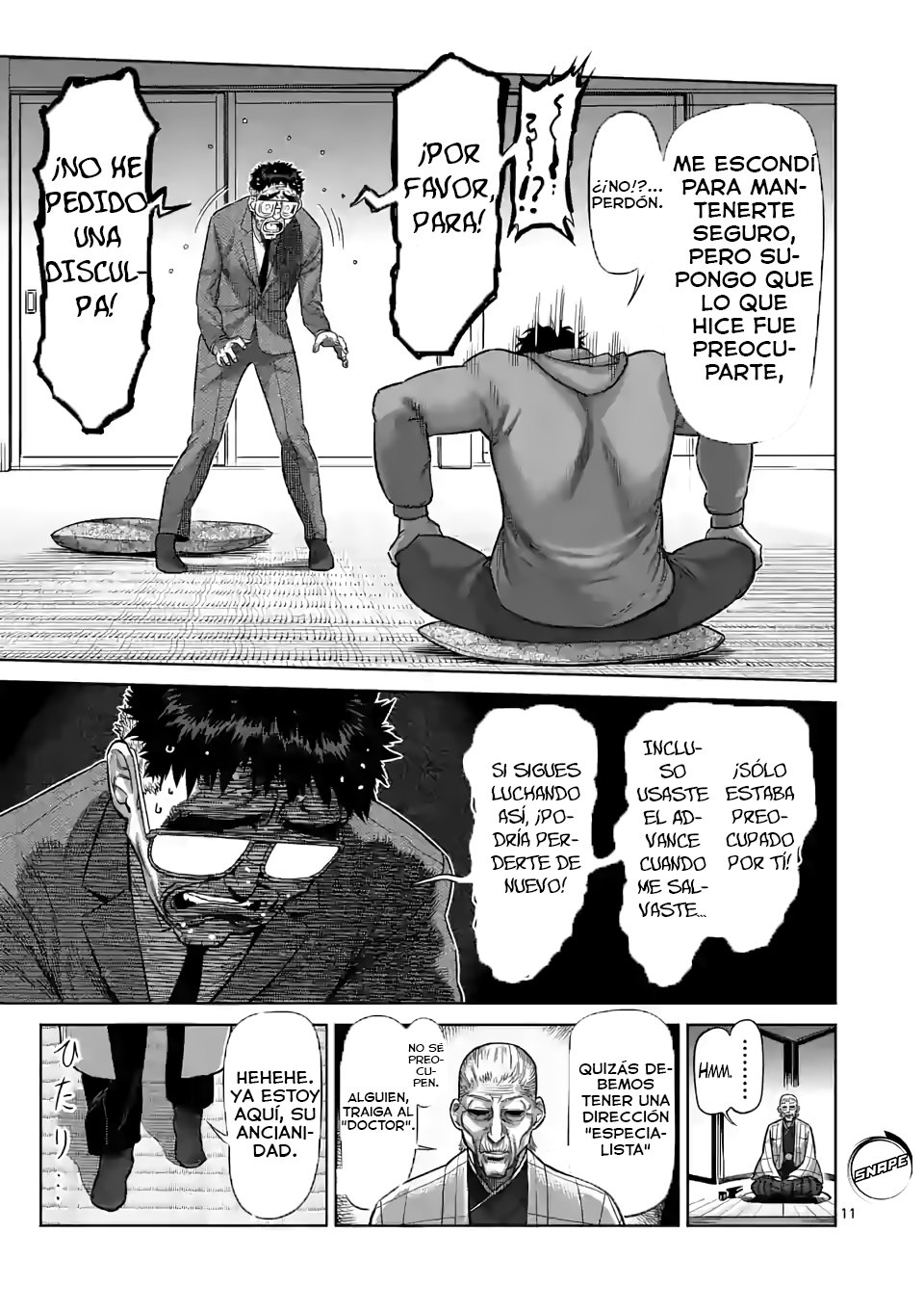 Kengan Omega Capitulo 53: La Villa página 13