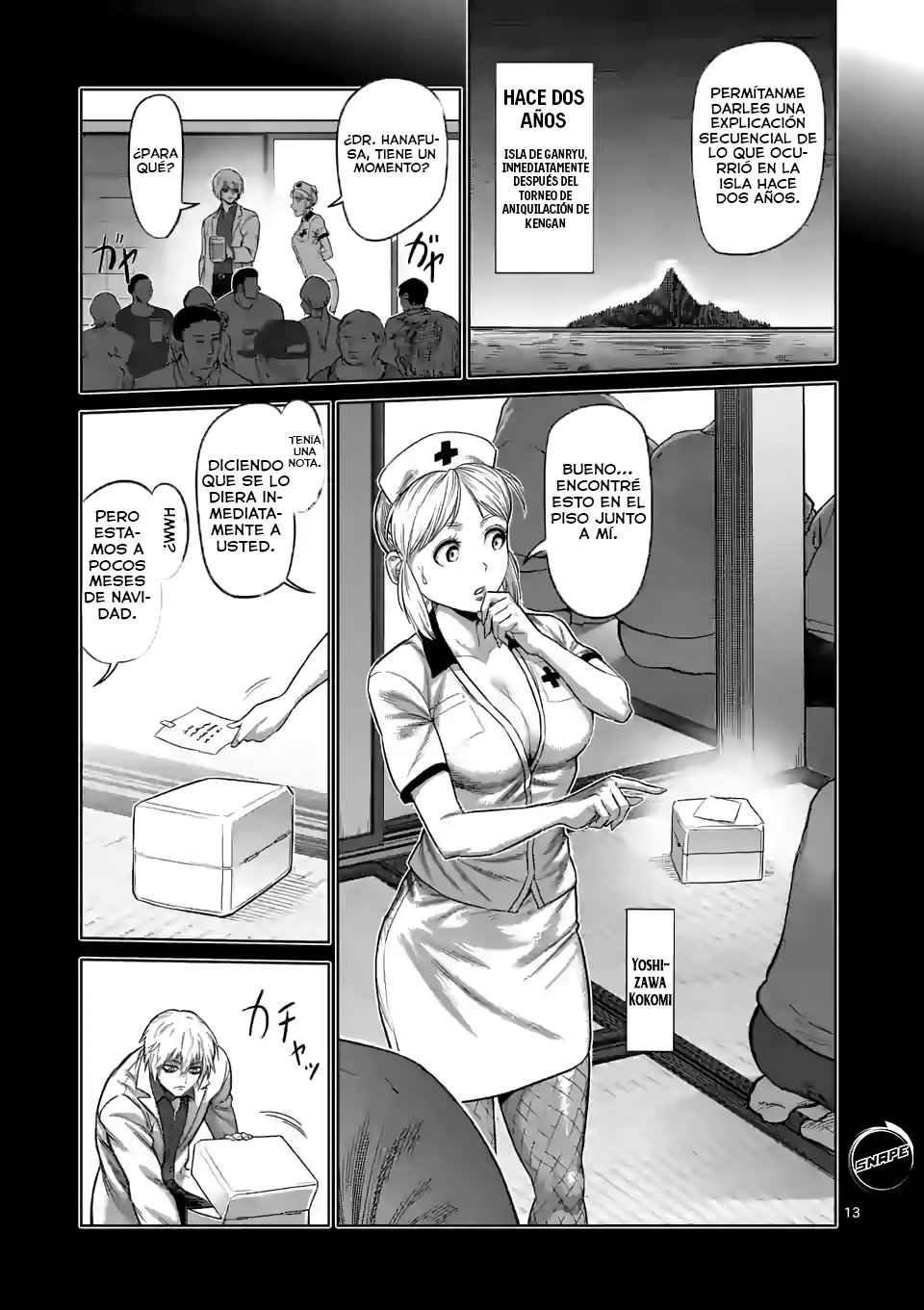 Kengan Omega Capitulo 53: La Villa página 15