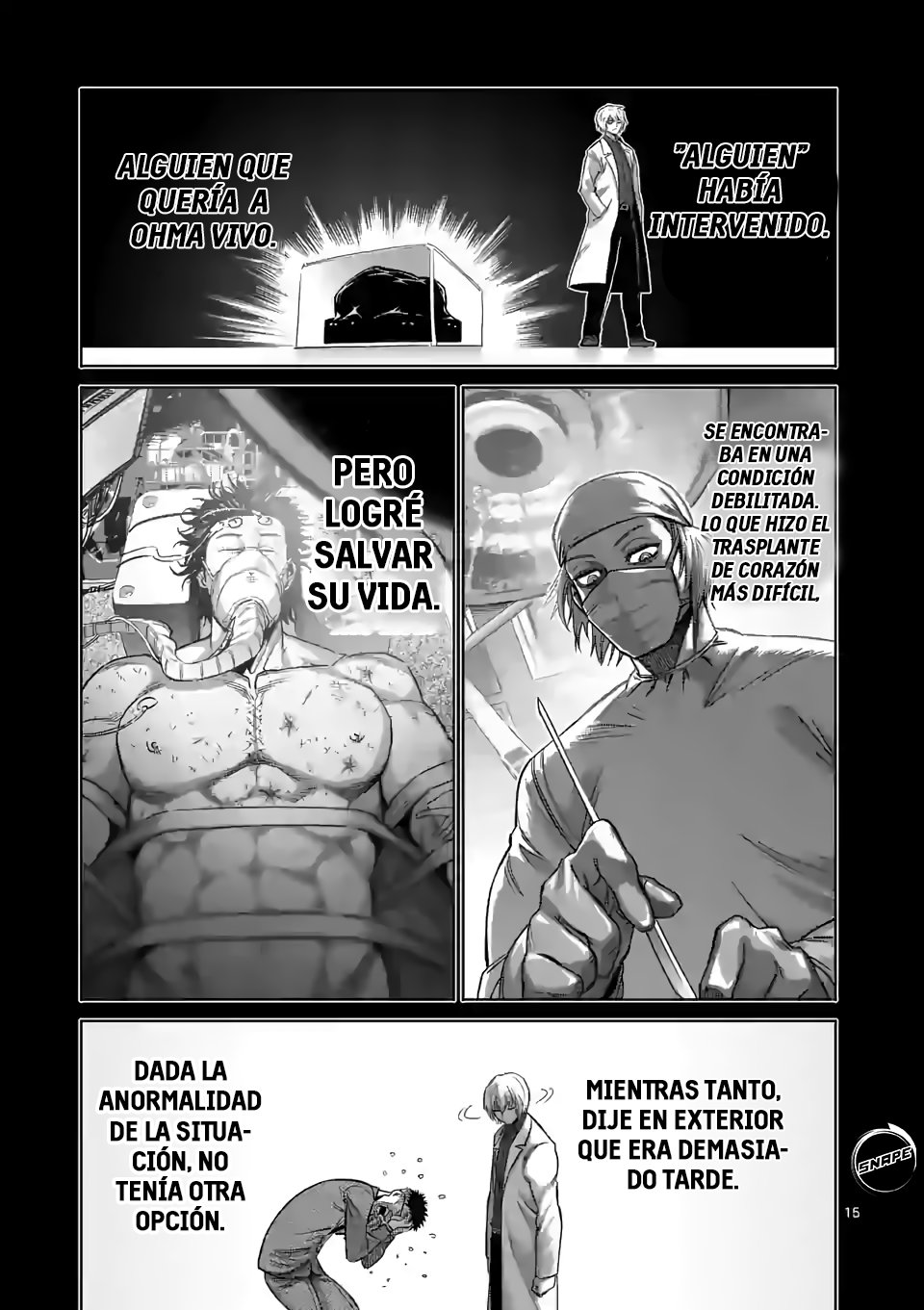 Kengan Omega Capitulo 53: La Villa página 17