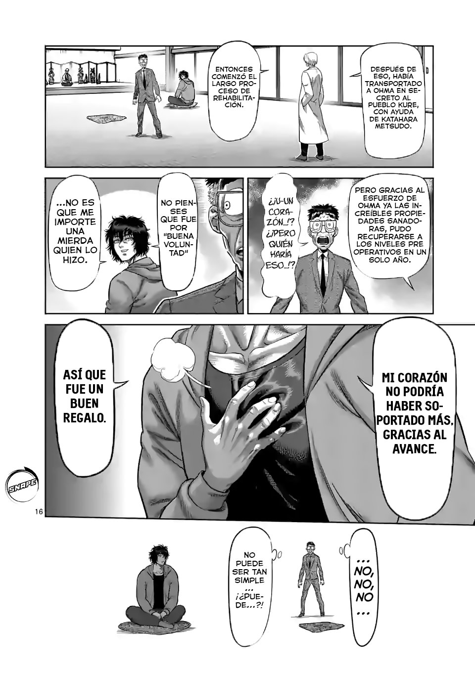 Kengan Omega Capitulo 53: La Villa página 18