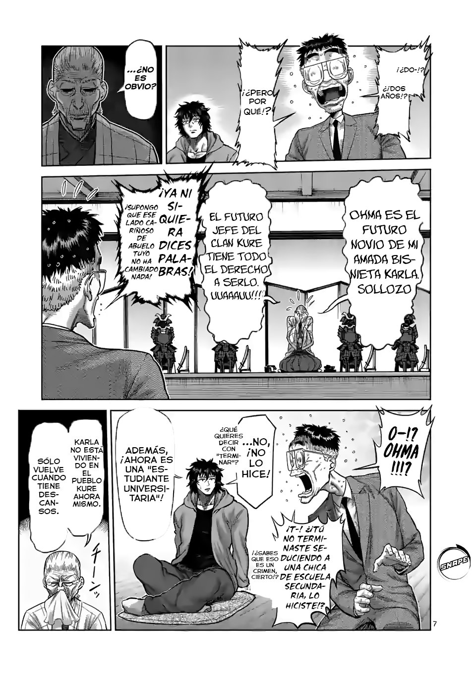 Kengan Omega Capitulo 53: La Villa página 9