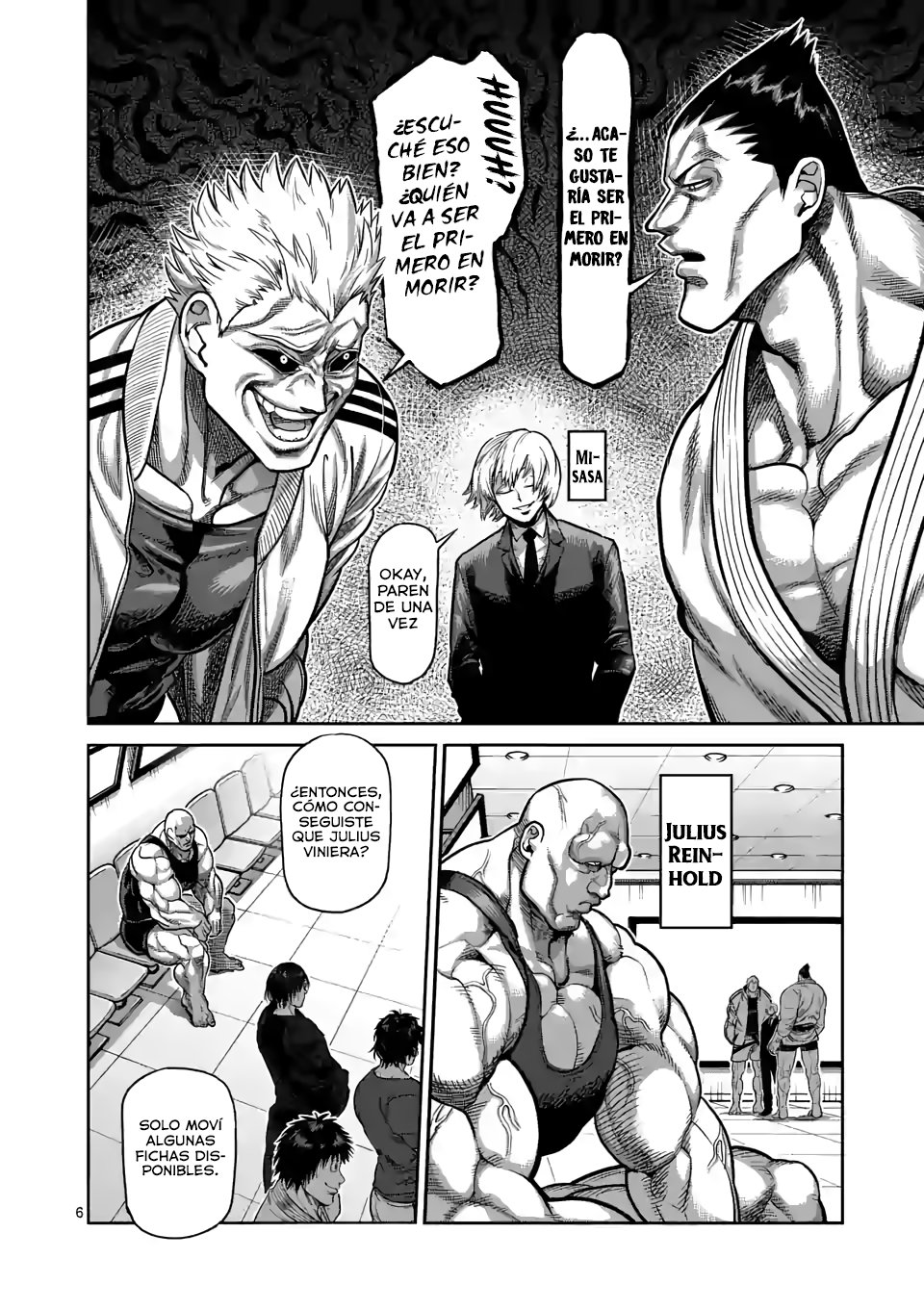 Kengan Omega Capitulo 58: El primero página 8