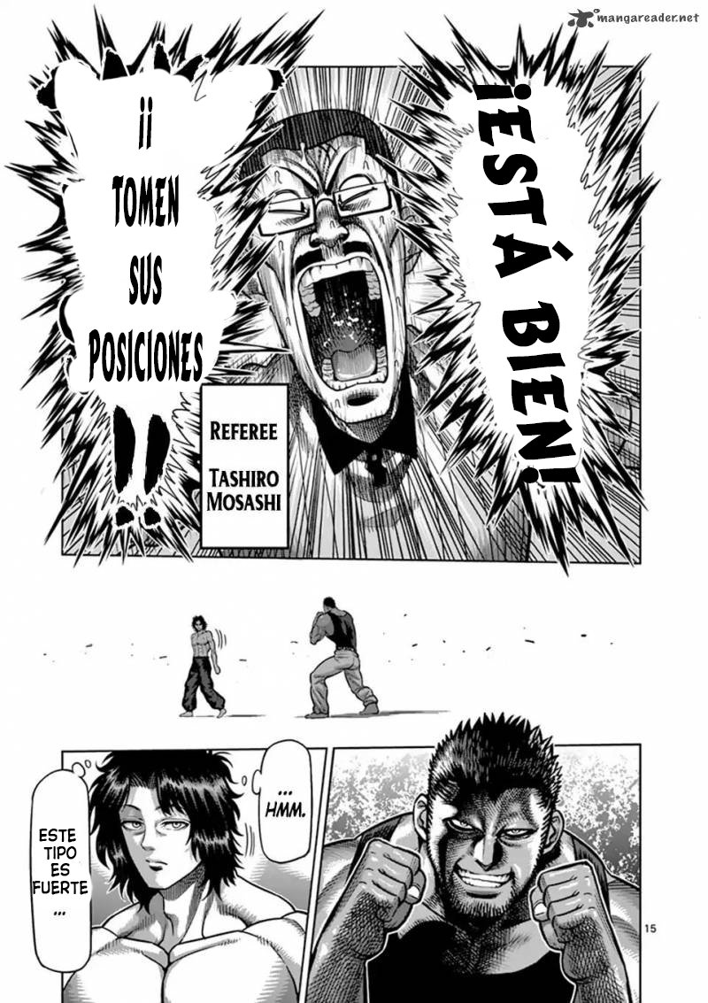 Kengan Omega Capitulo 6: La primera batalla de Ryuki página 16