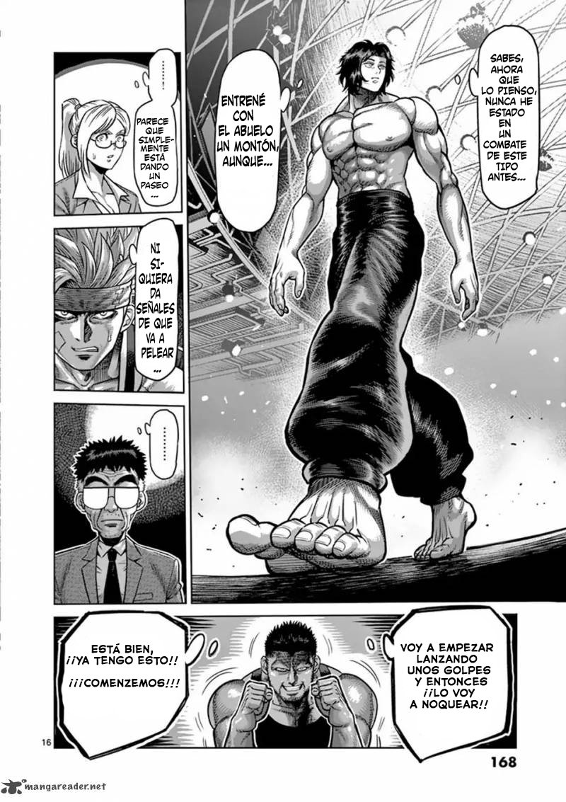 Kengan Omega Capitulo 6: La primera batalla de Ryuki página 17