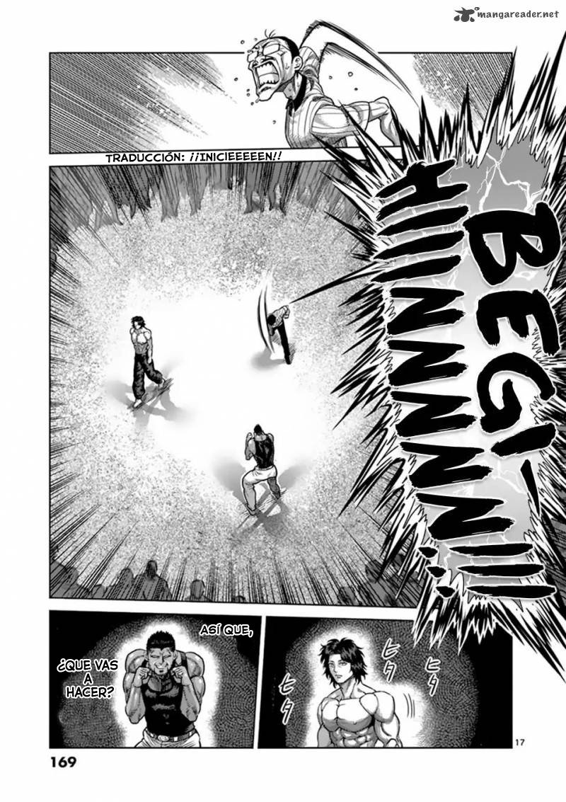 Kengan Omega Capitulo 6: La primera batalla de Ryuki página 18