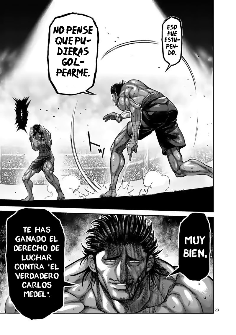 Kengan Omega Capitulo 60: El verdadero Medel página 25