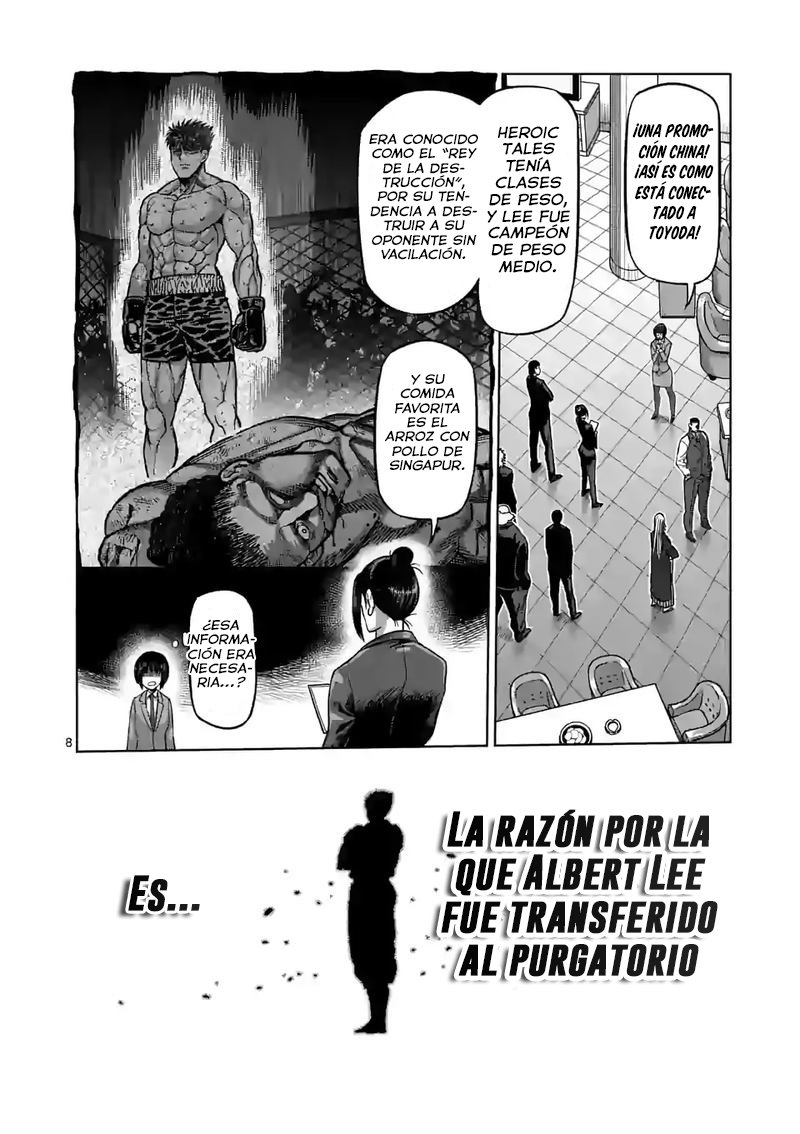 Kengan Omega Capitulo 65: La identidad de Falcon página 10