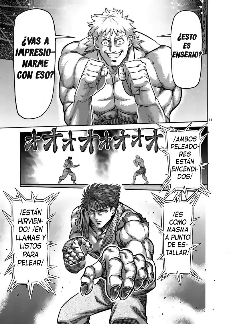 Kengan Omega Capitulo 65: La identidad de Falcon página 13