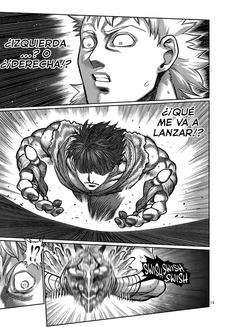 Kengan Omega Capitulo 65: La identidad de Falcon página 15