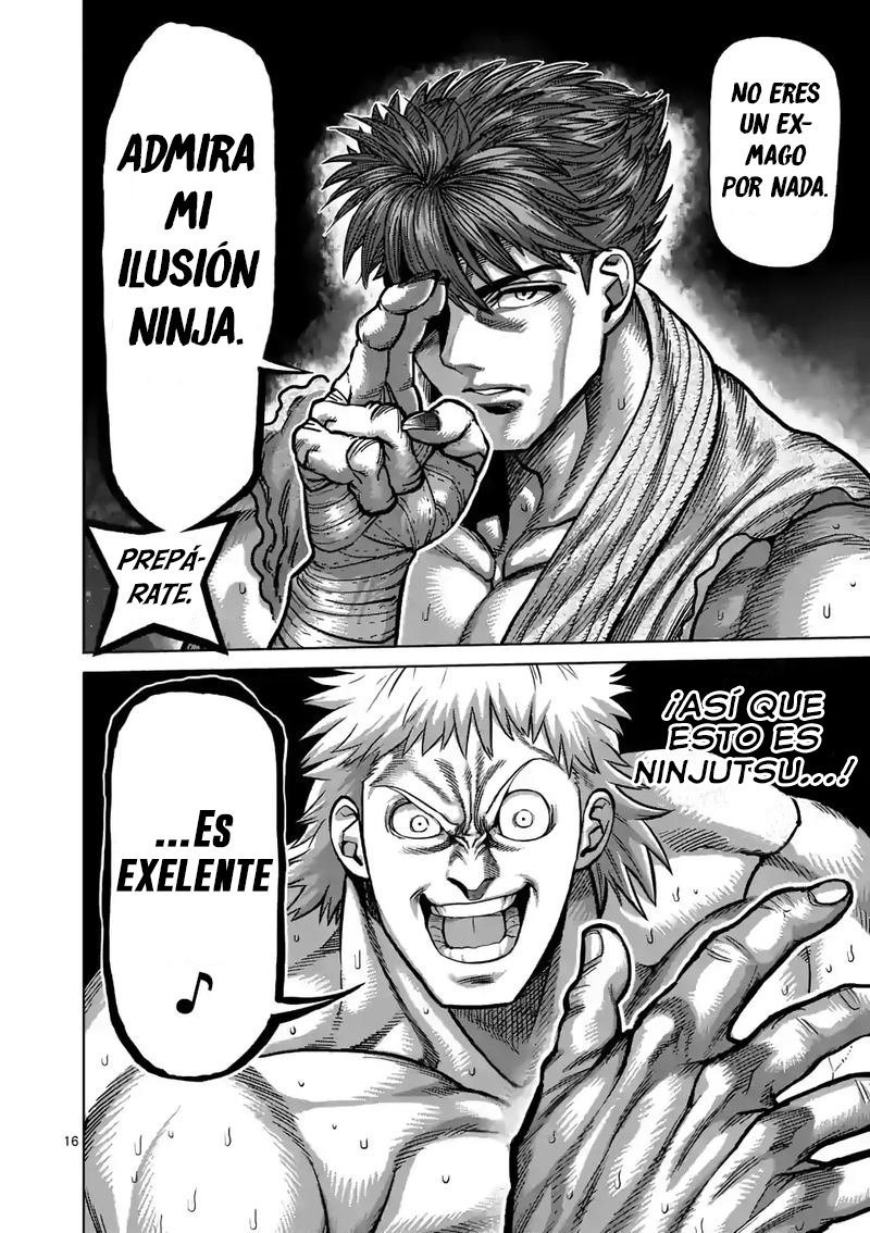 Kengan Omega Capitulo 65: La identidad de Falcon página 18