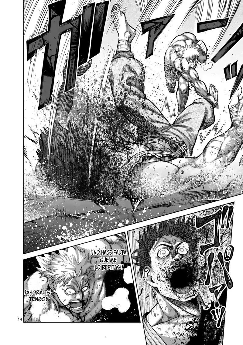 Kengan Omega Capitulo 69: Patada de garra de Búho página 16