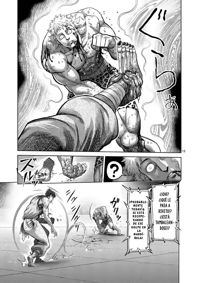 Kengan Omega Capitulo 69: Patada de garra de Búho página 17