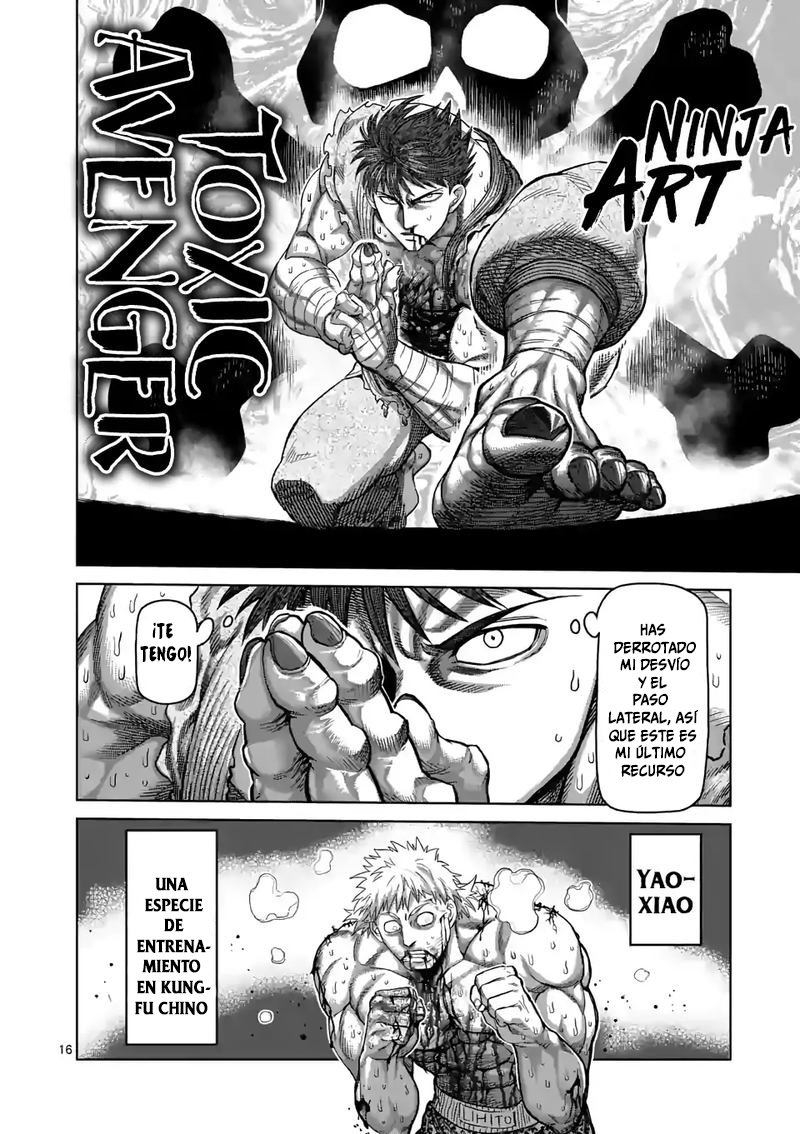 Kengan Omega Capitulo 69: Patada de garra de Búho página 18