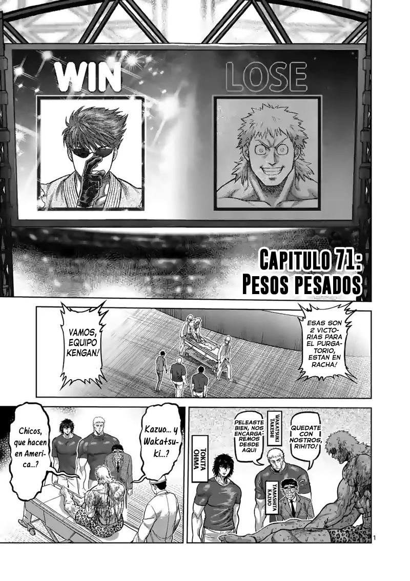 Kengan Omega Capitulo 71: Pesos pesados página 3