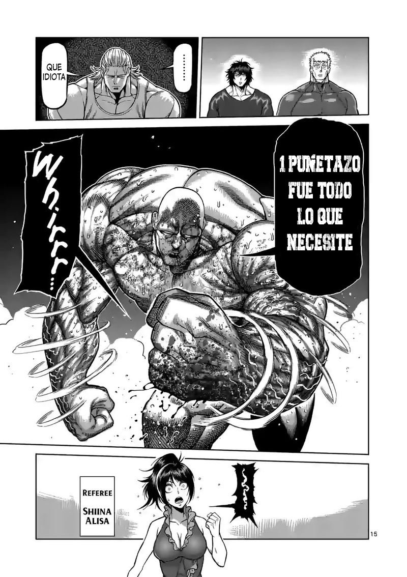 Kengan Omega Capitulo 75: Gott-Töter página 16