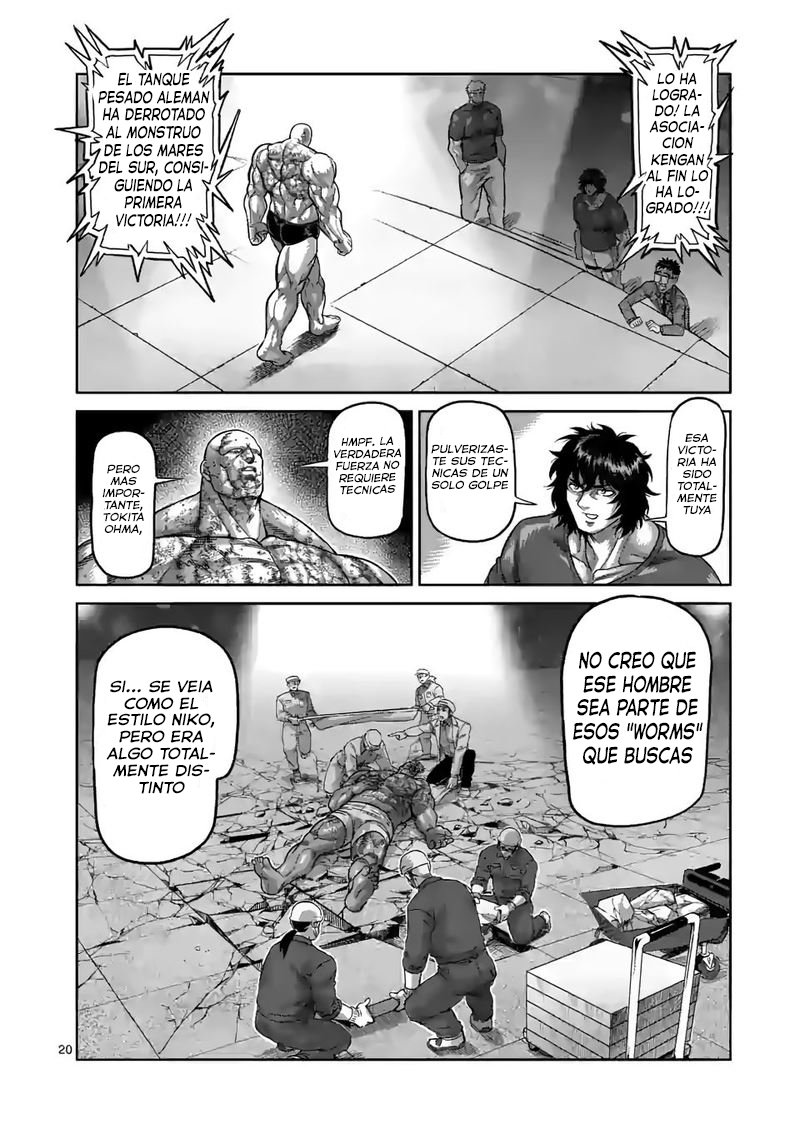 Kengan Omega Capitulo 75: Gott-Töter página 21