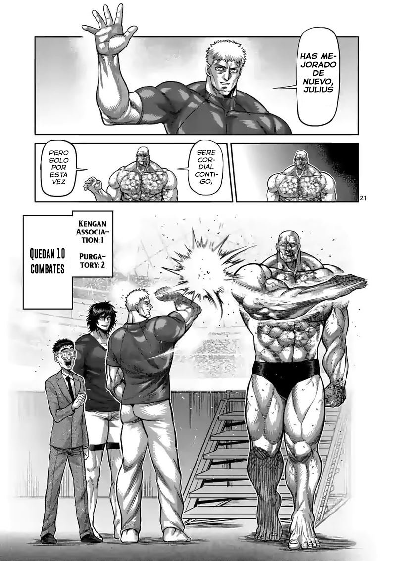 Kengan Omega Capitulo 75: Gott-Töter página 22