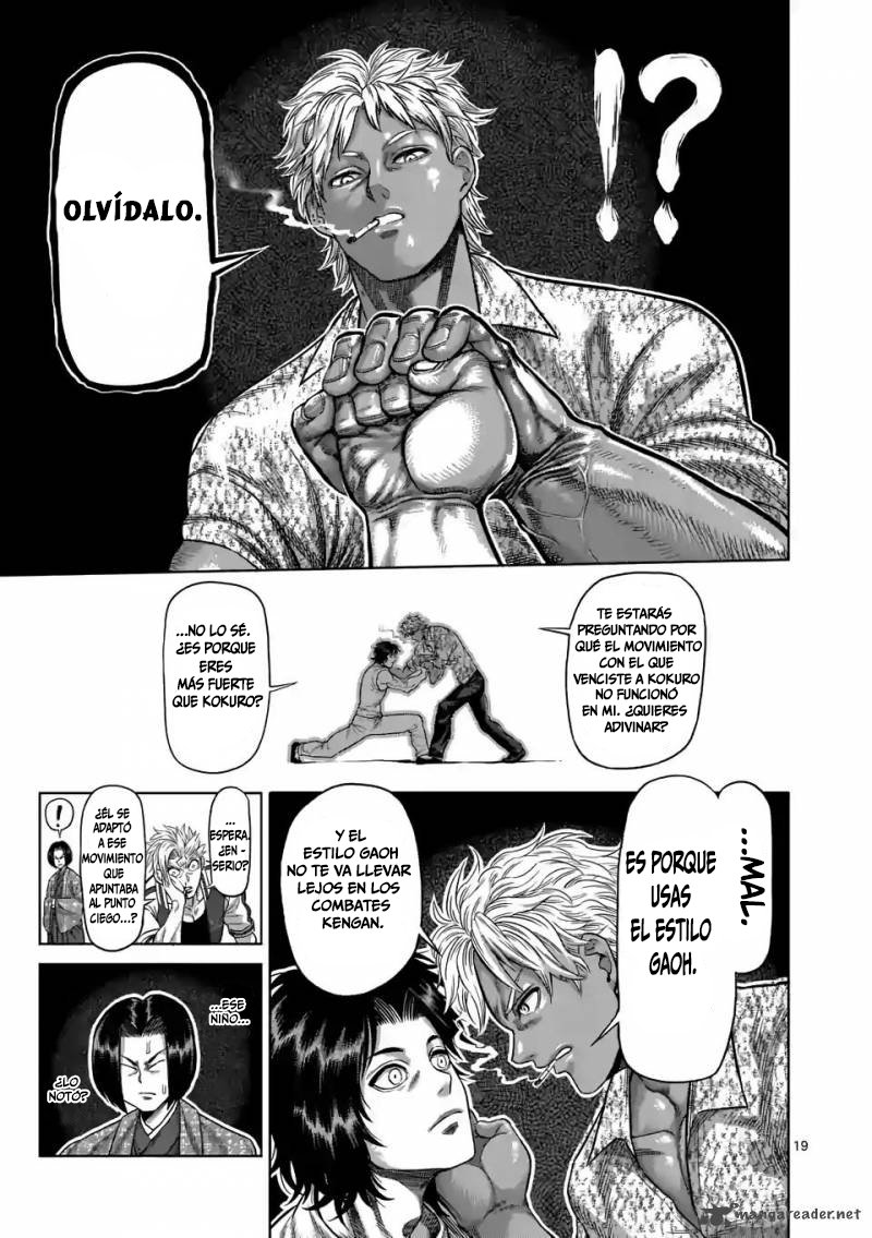 Kengan Omega Capitulo 9: Conferencia página 20