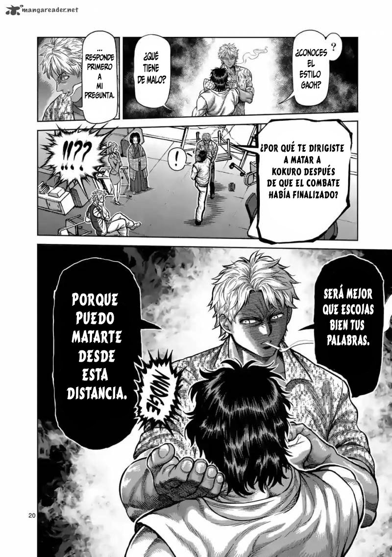 Kengan Omega Capitulo 9: Conferencia página 21