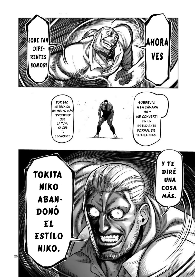 Kengan Omega Capitulo 90: Perfeccionado página 22